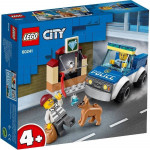 LEGO City polícia s policajným psom a klenotníctvom 